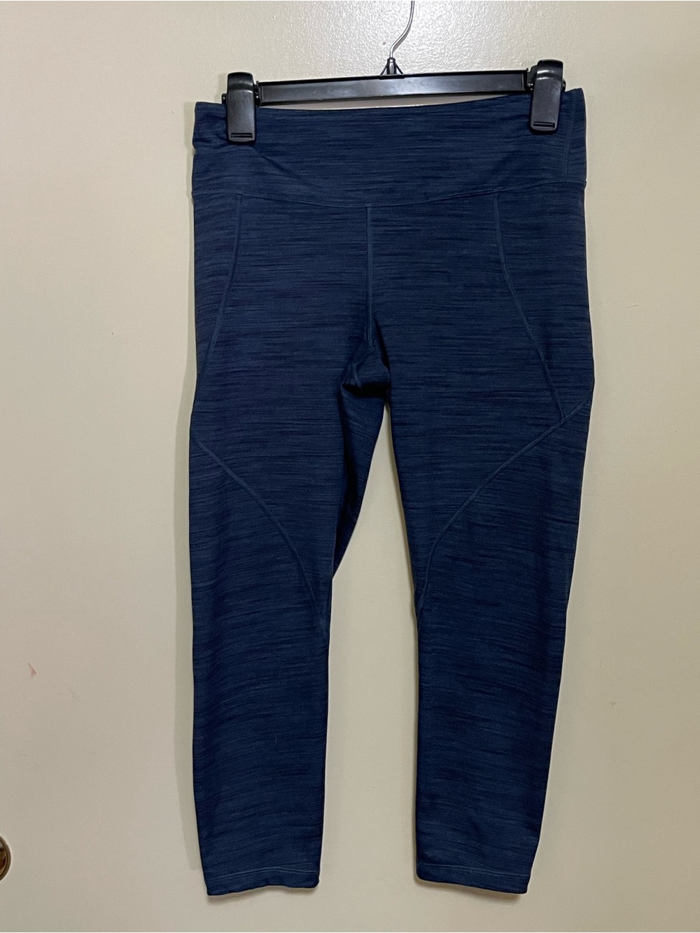 Patagonia Navy Space-Dye Capri Leggings